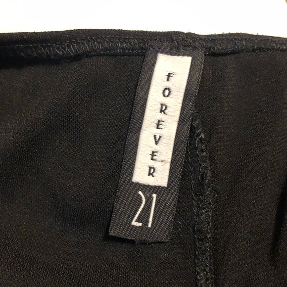 Forever 21 Cowl Scoop Neck Slip 90s Dress Tie Back - Picture 7 of 8